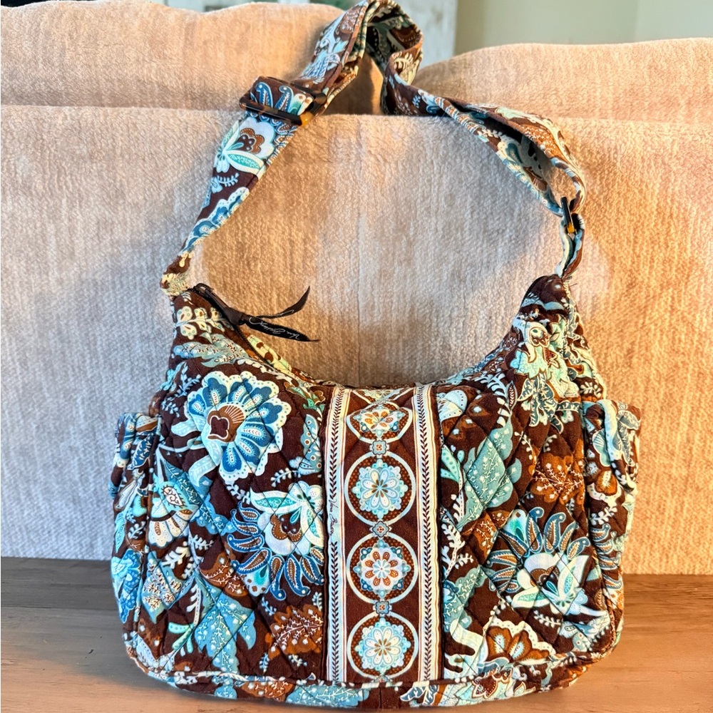 Java Blue Vera Bradley (2006) Shoulder Bag / Crossbody - RETIRED VINTAGE
